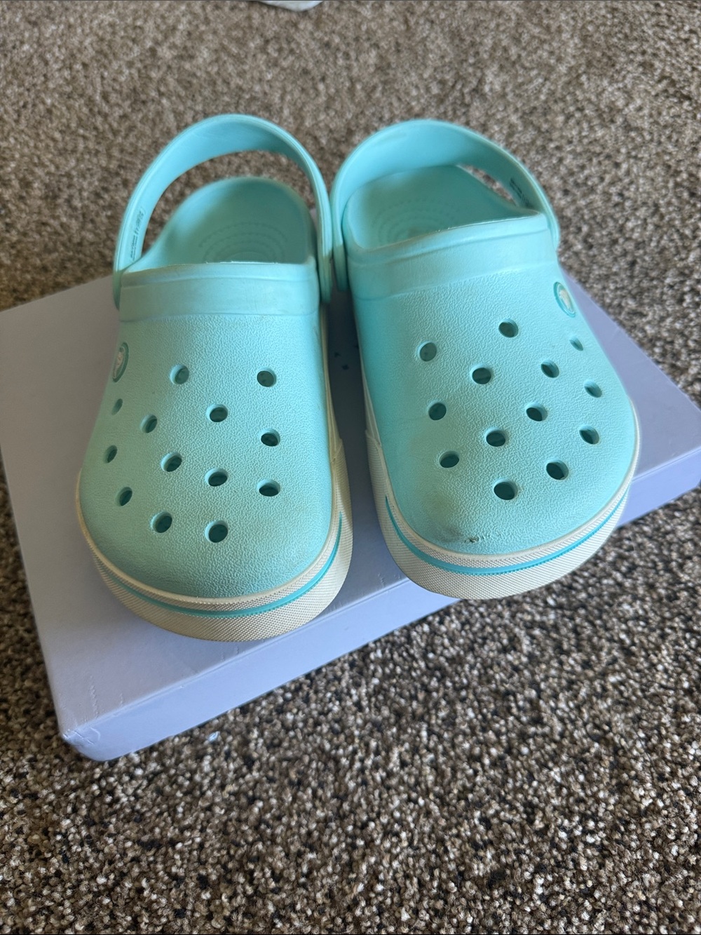 CROCS LIGHT TURQUOISE BLUE